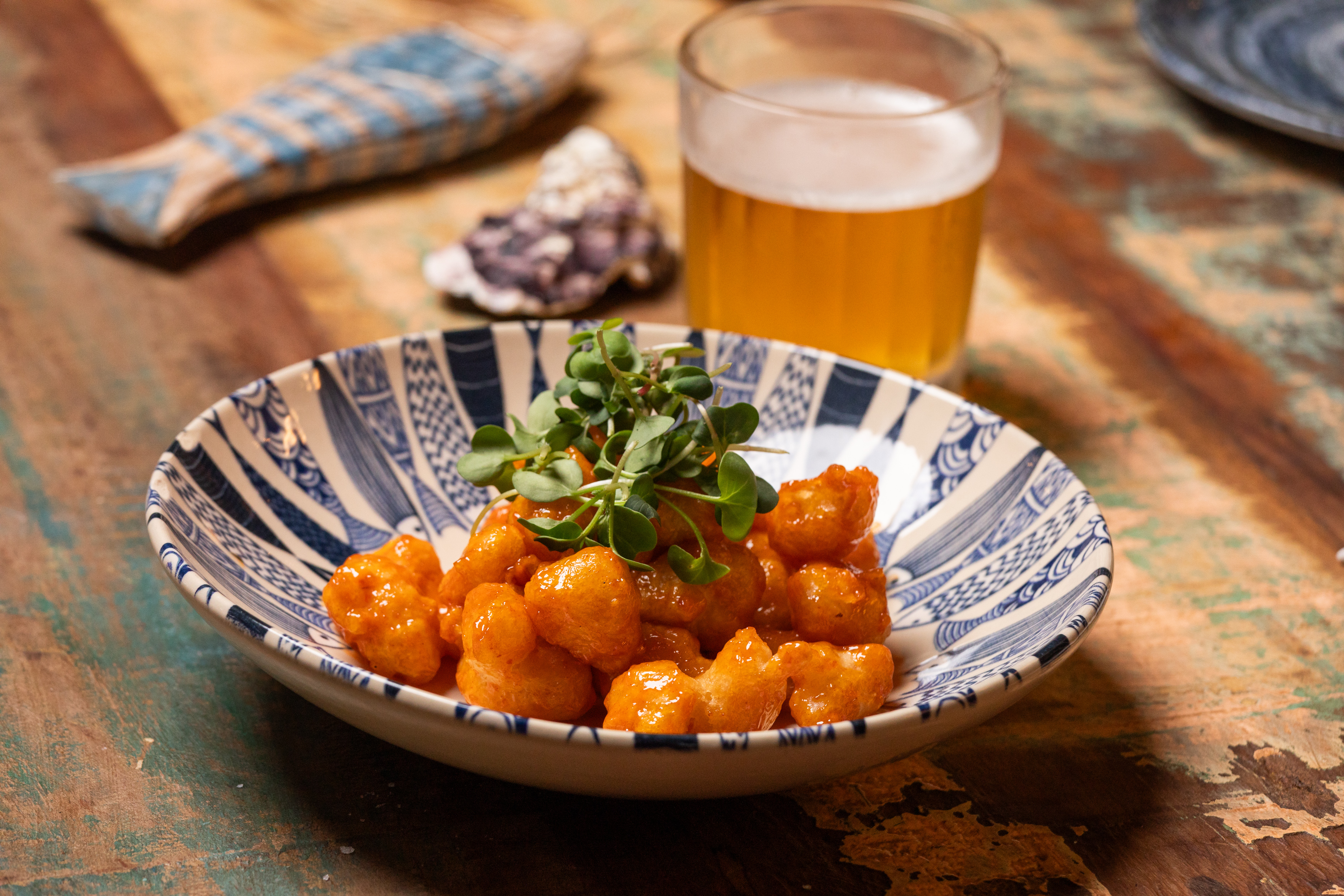 Imagem de petisco natalino do restaurante Azur do Mar para servir no lugar da ceia