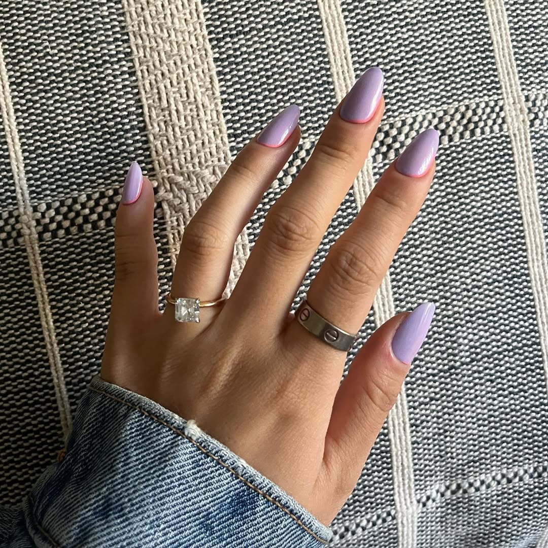 Esmalte lil&aacute;s suave: cor pastel tend&ecirc;ncia 2026