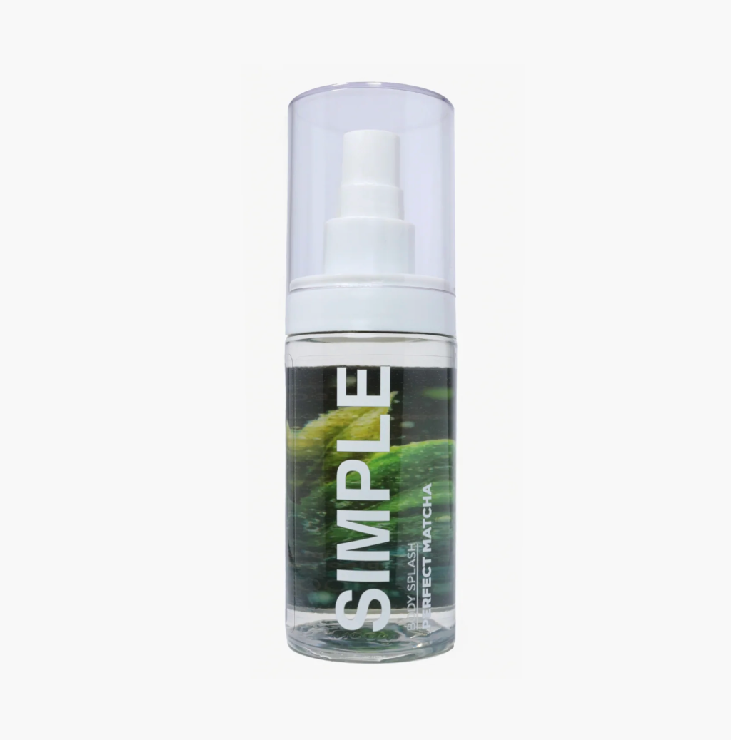 Body Splash Perfect Matcha, de Simple Organic