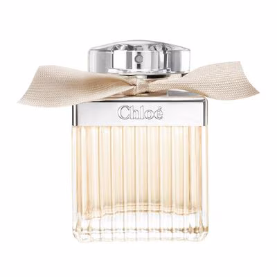 Perfume transparente de embalagem de vidro, com la&ccedil;o na tampa