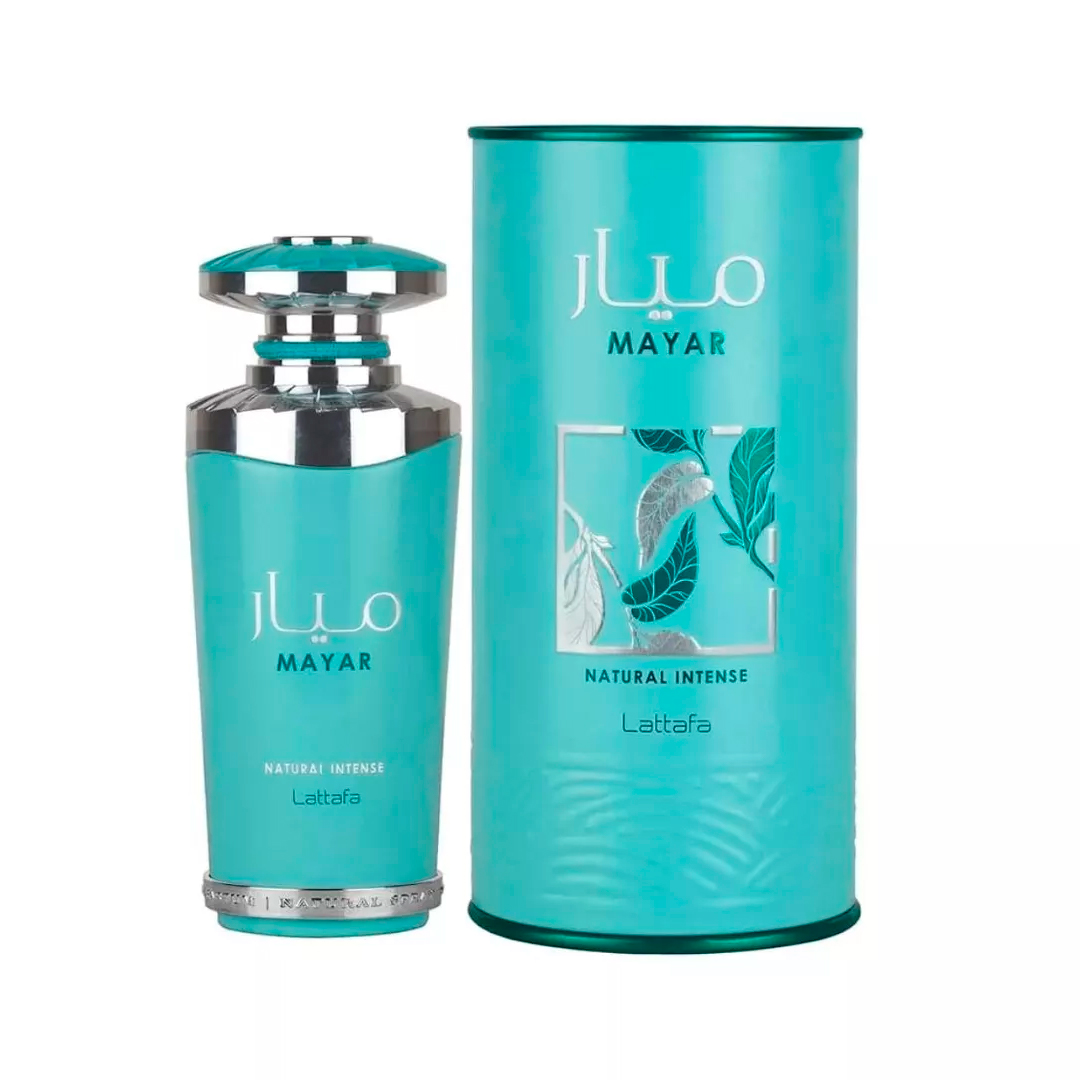 Perfume de embalagem &aacute;rabe azul claro