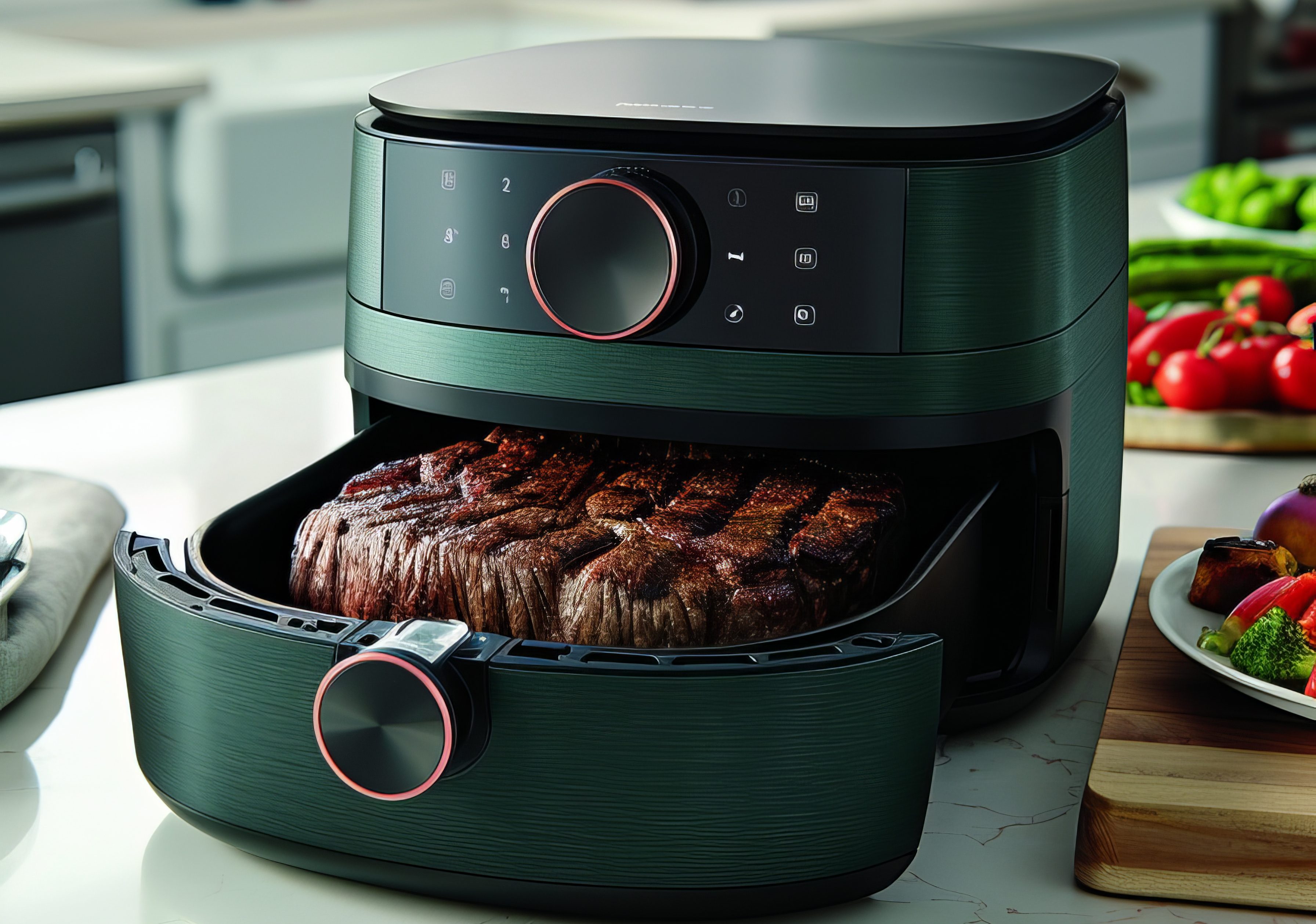 Quais são as melhores carnes para preparar na air fryer
