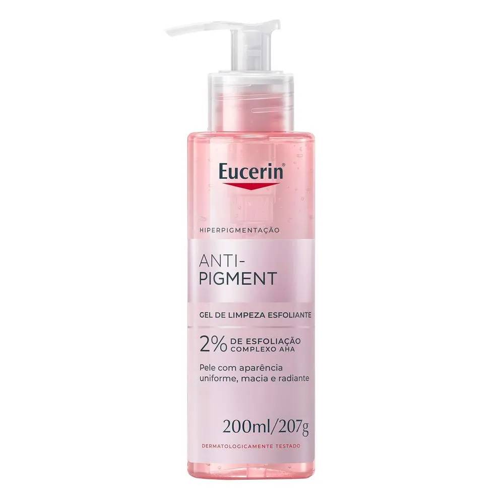 Embalagem do esfoliante facial da Eucerin