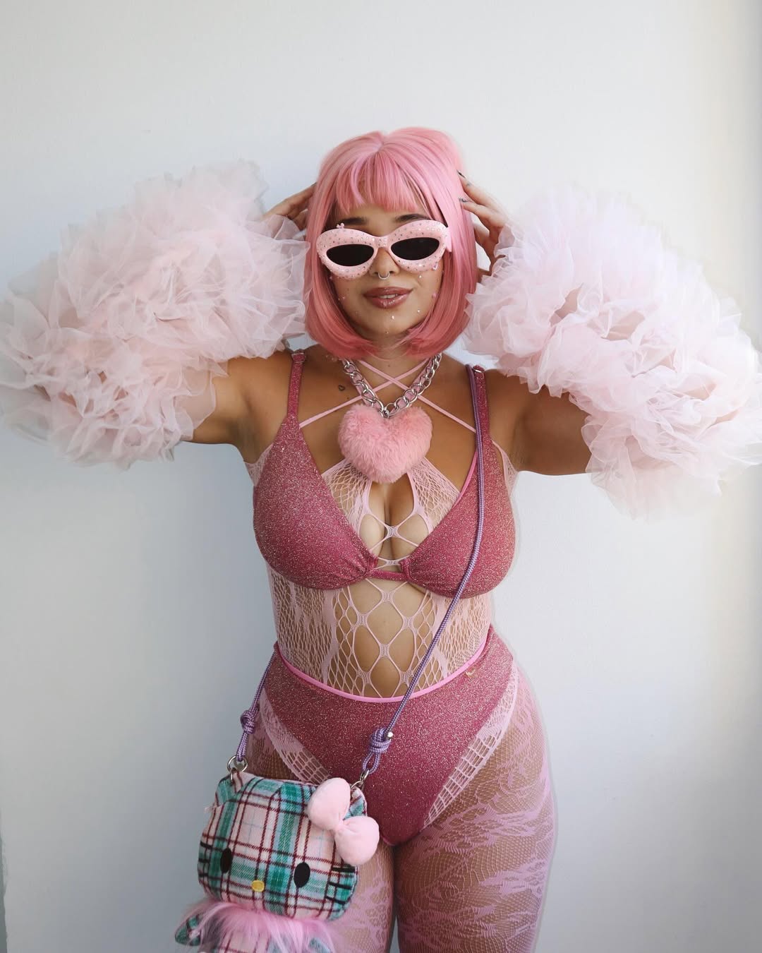 Fantasia de Pen&eacute;lope Charmosa estilizada para o Carnaval 2026