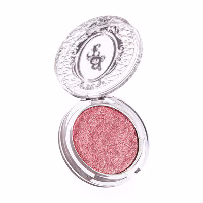 Foto de uma sombra rosa brilhante