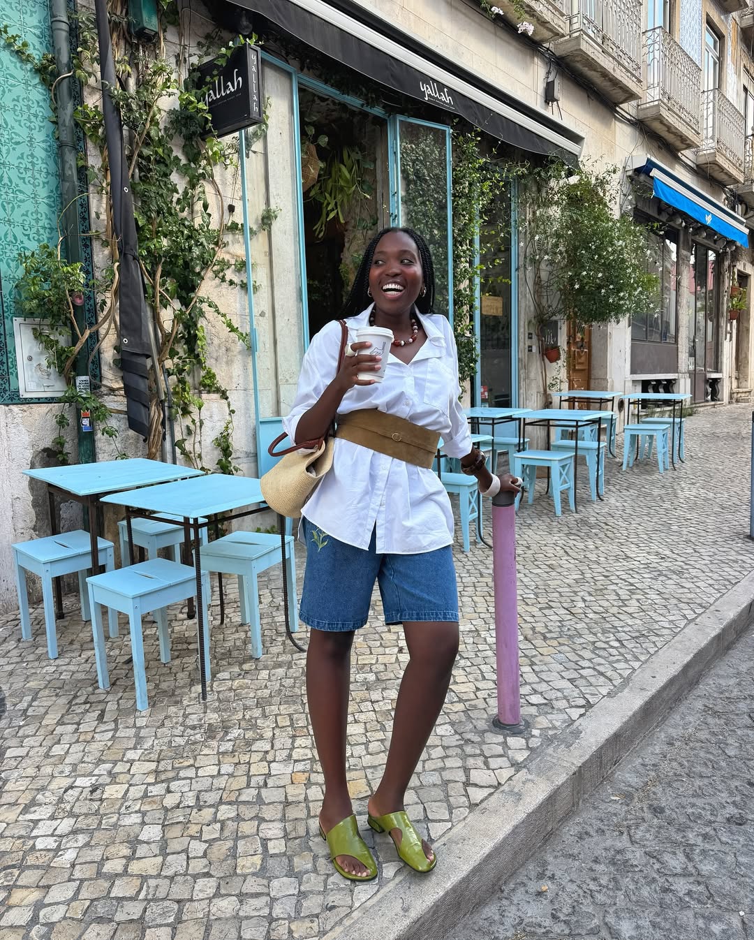 Rasteirinha verde com design moderno &eacute; tend&ecirc;ncia para 2026