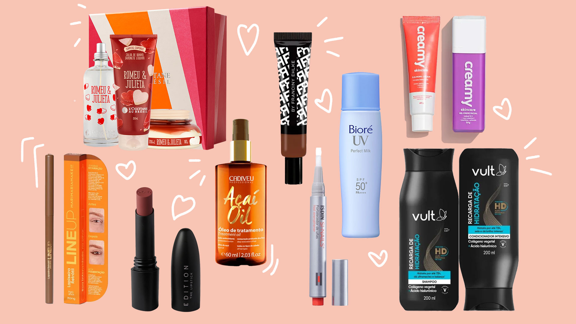 Imagem de 10 produtinhos de beleza em promoção