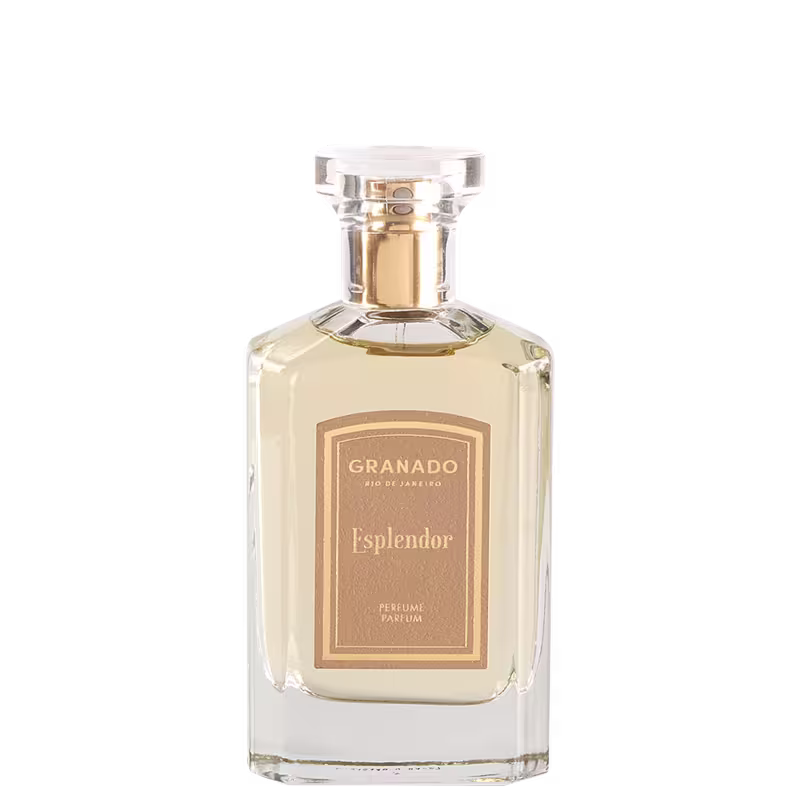 Imagem de perfume da Granado com embalagem ros&ecirc;