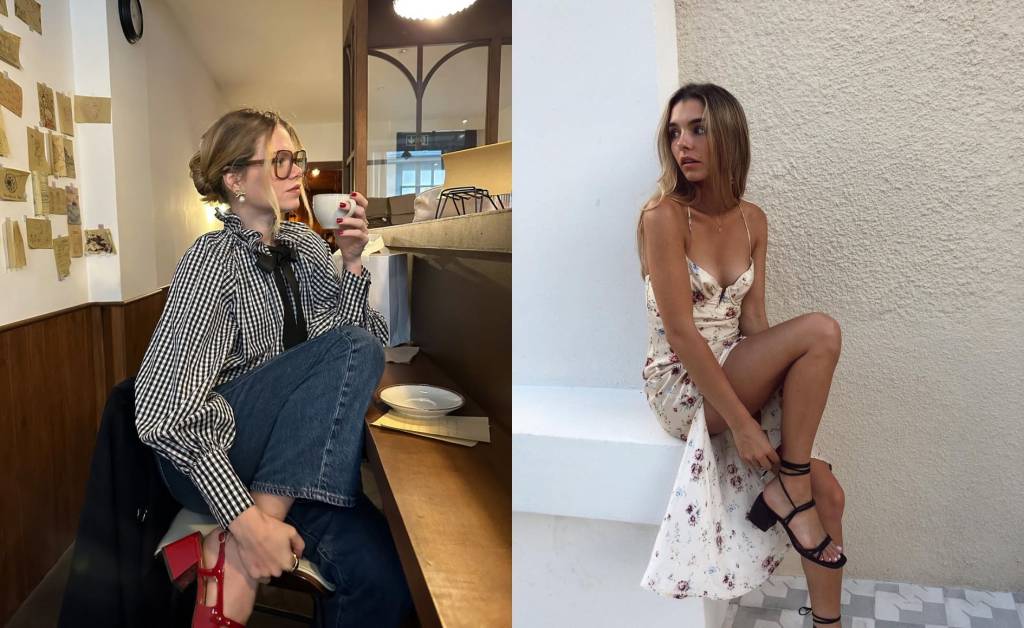 Salto bloco: 5 looks delicados com o sapato que vai dominar 2026