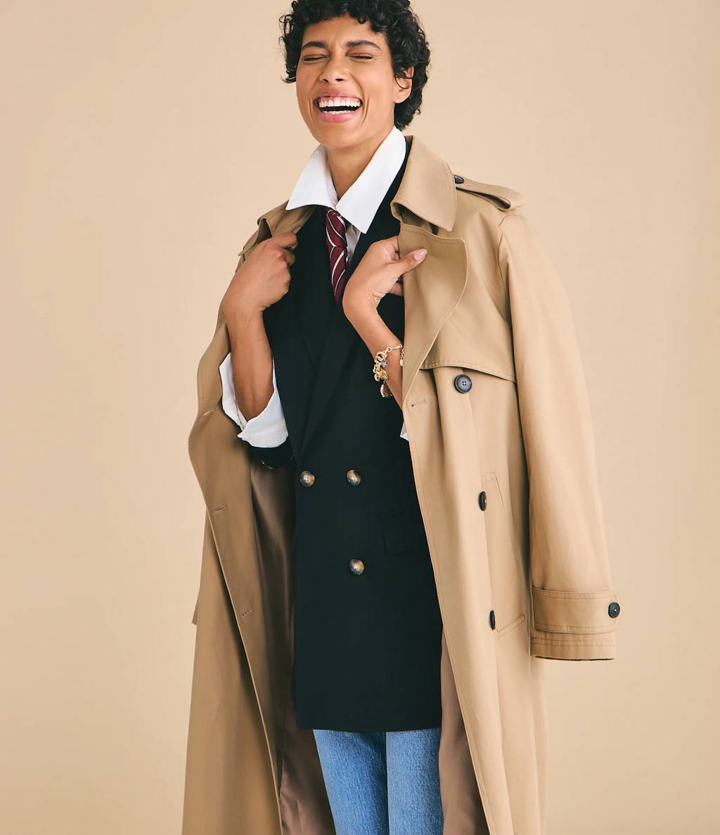 Trench coat bege