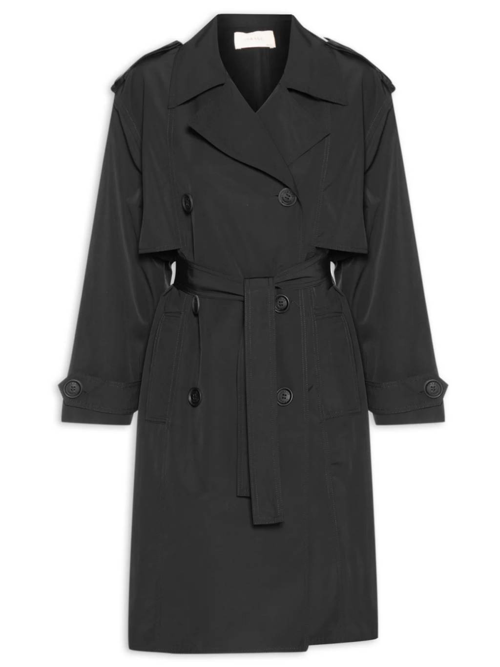 Trench coat preto