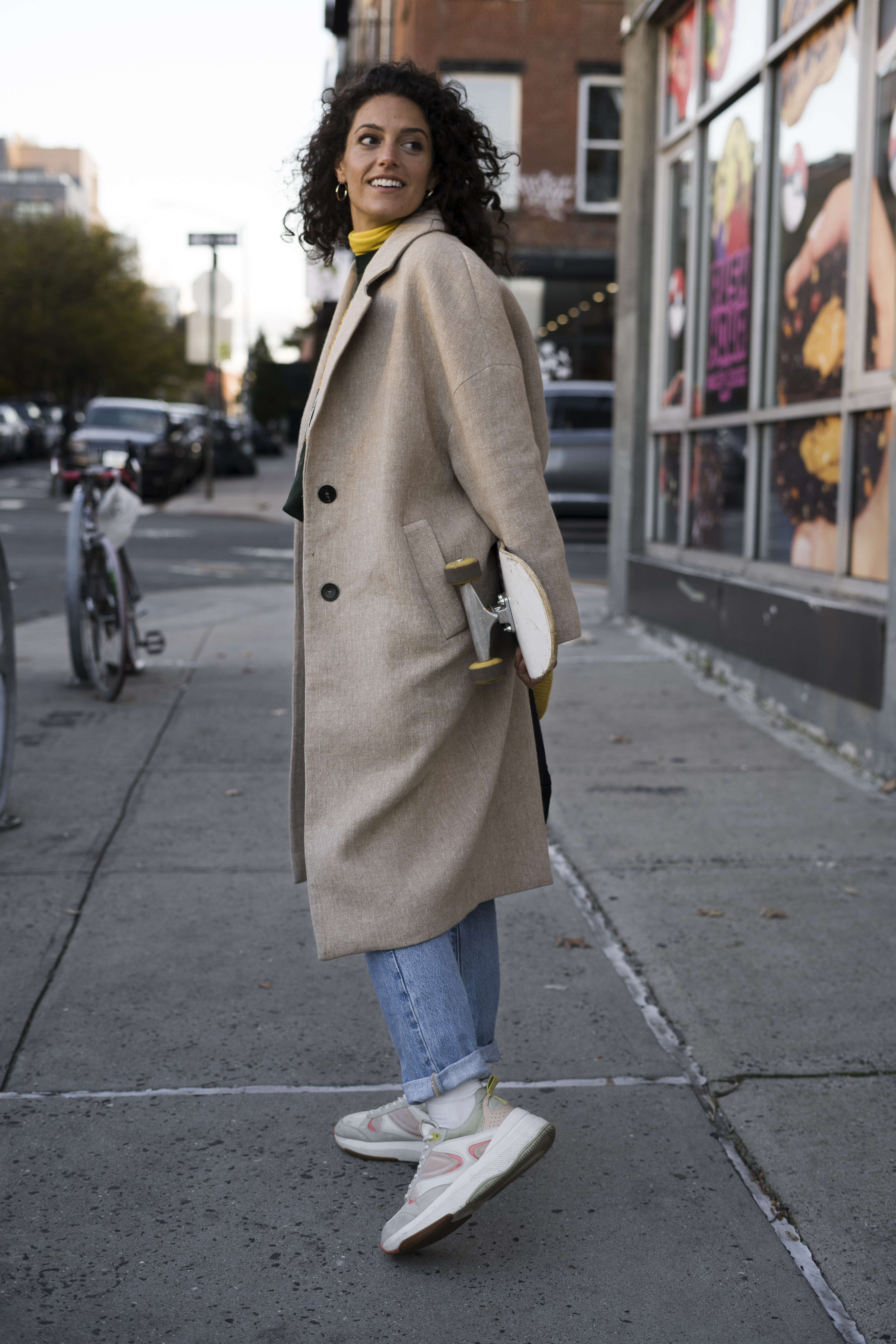 Looks com trench coat