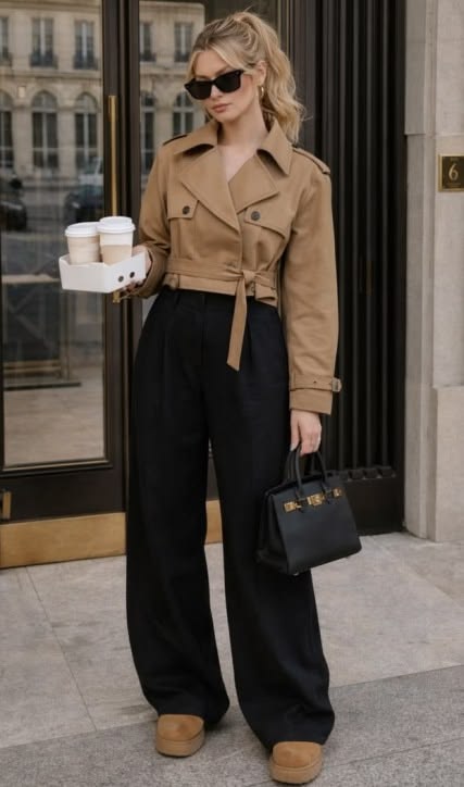 Looks com trench coat