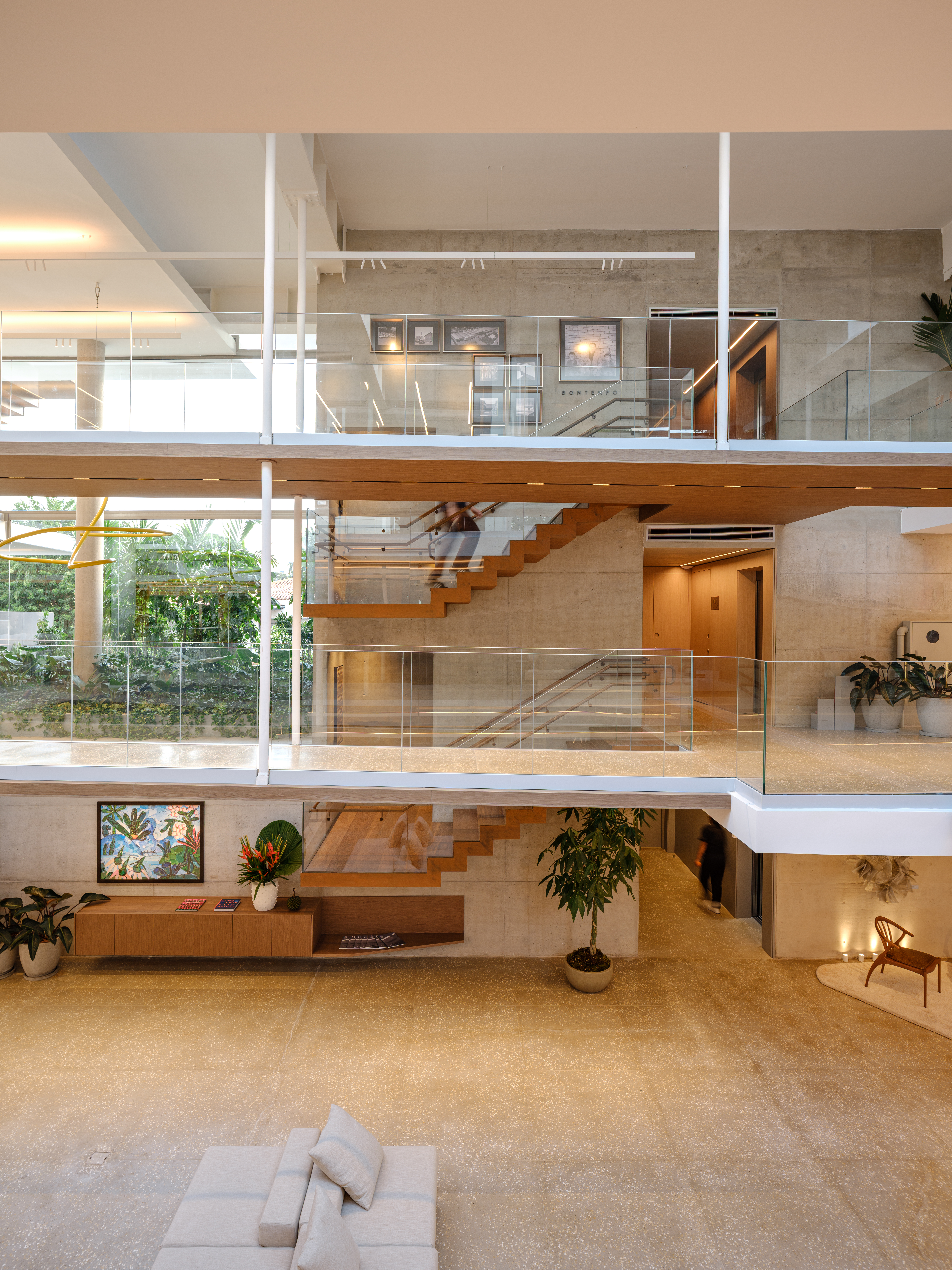 Parte interna da Casa Bontempo