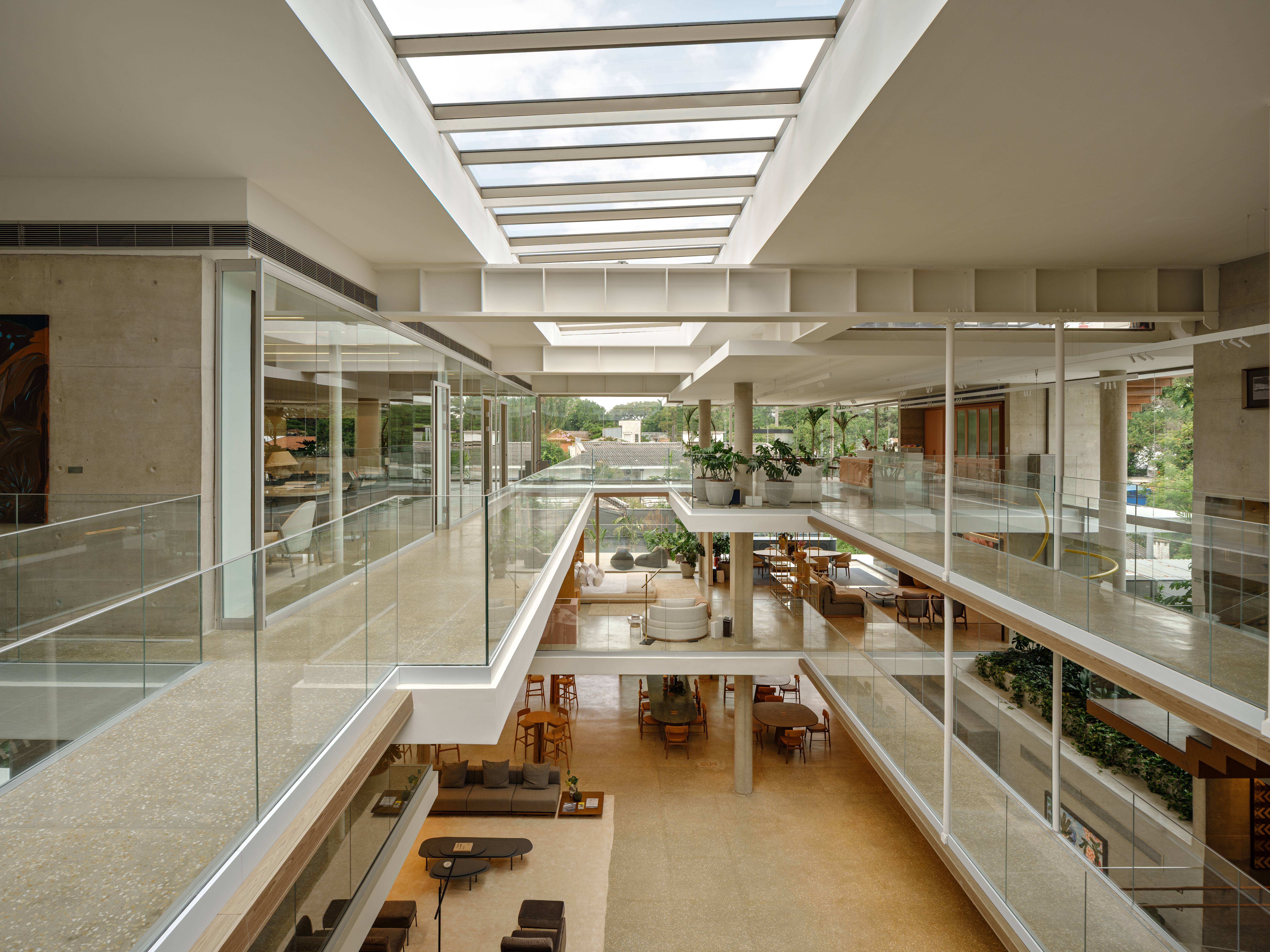 Parte interna da Casa Bontempo