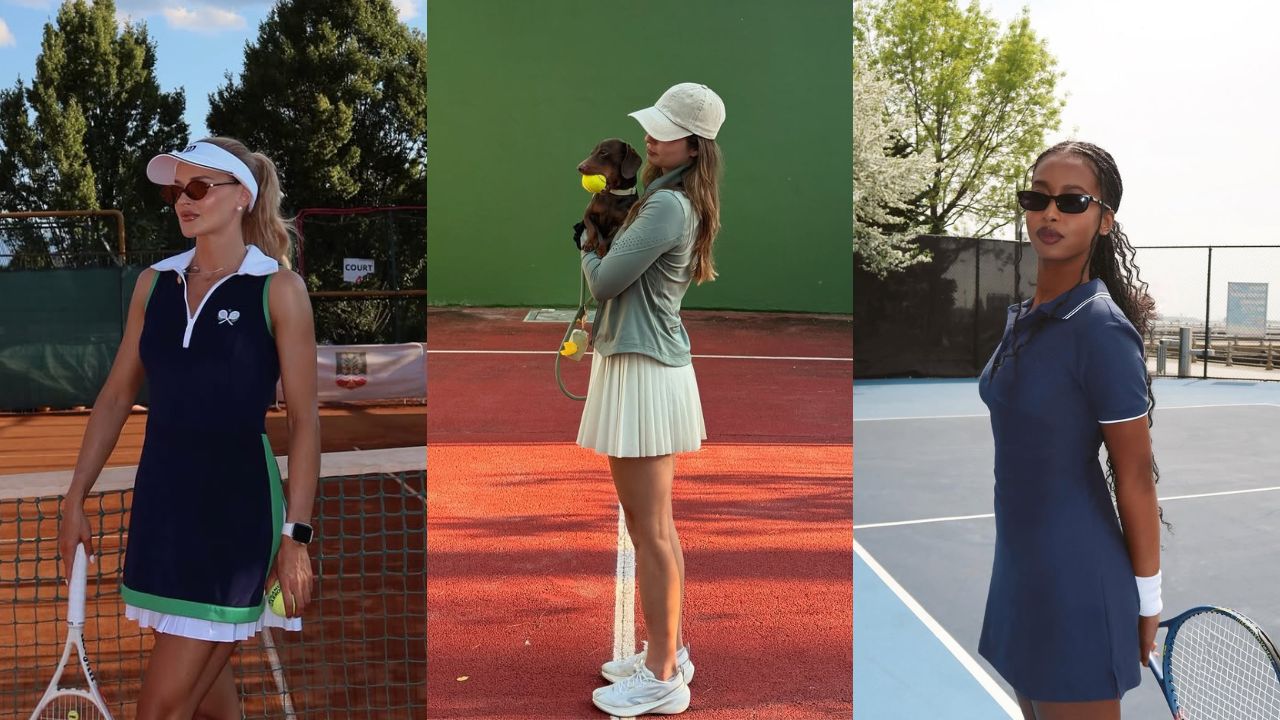 Roupas para praticar tênis: 8 looks estilosos e confortáveis para entrar em quadra