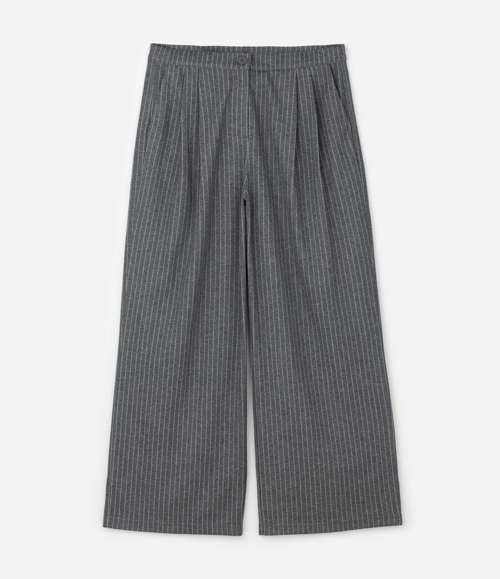 Cal&ccedil;a alfaiataria cinza