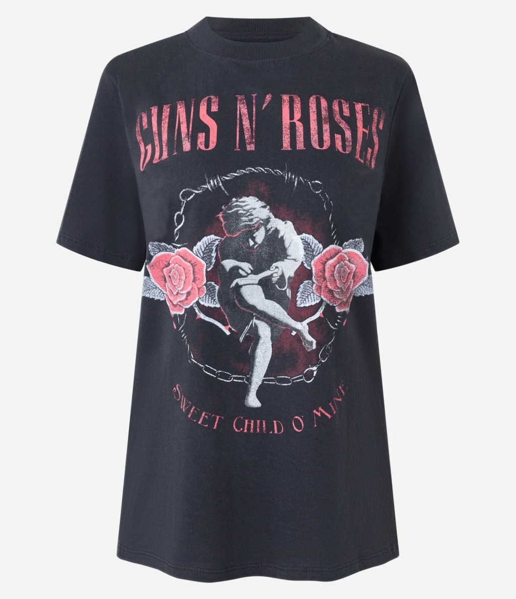 Camiseta de rock