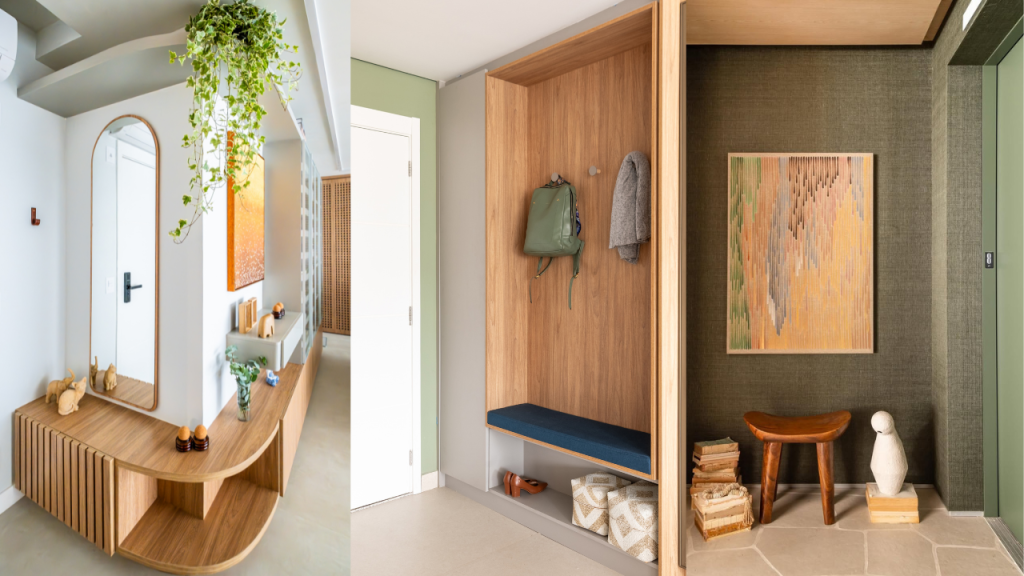 Hall de entrada pequeno: 6 inspirações para renovar o primeiro ambiente da casa