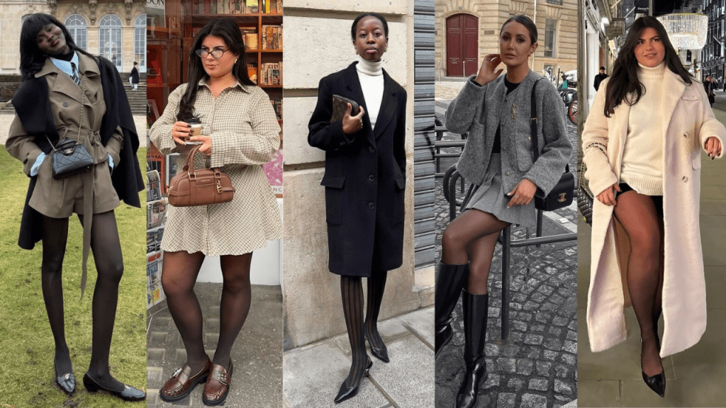 Meia-calça preta: 14 looks para arrasar no outono/inverno 2026