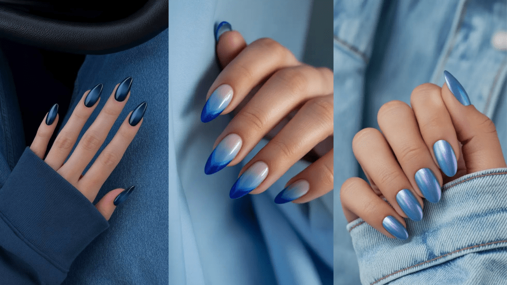 12 tendências de unhas azuis para apostar em 2026