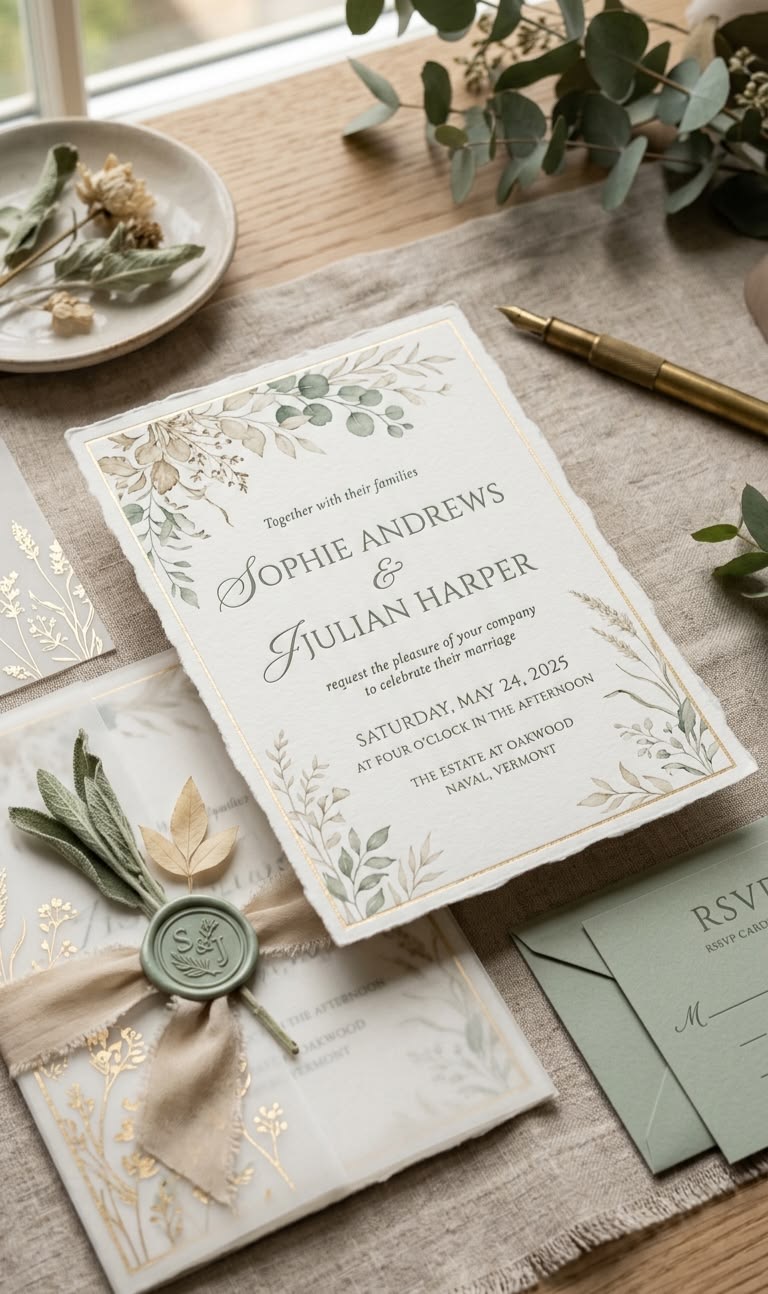 Inspira&ccedil;&otilde;es de convites de casamento criativos com papelaria