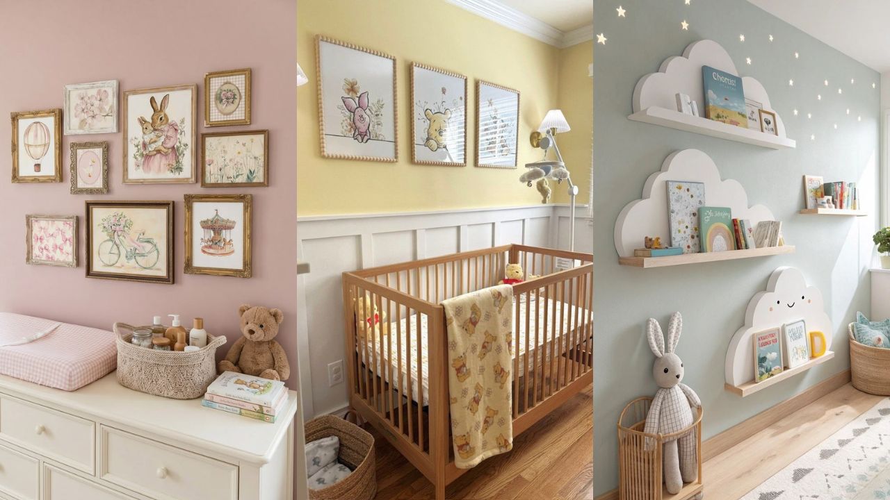 Quartos de bebê femininos cheios de charme — inspire-se nessas ideias simples e lindas para decorar com personalidade