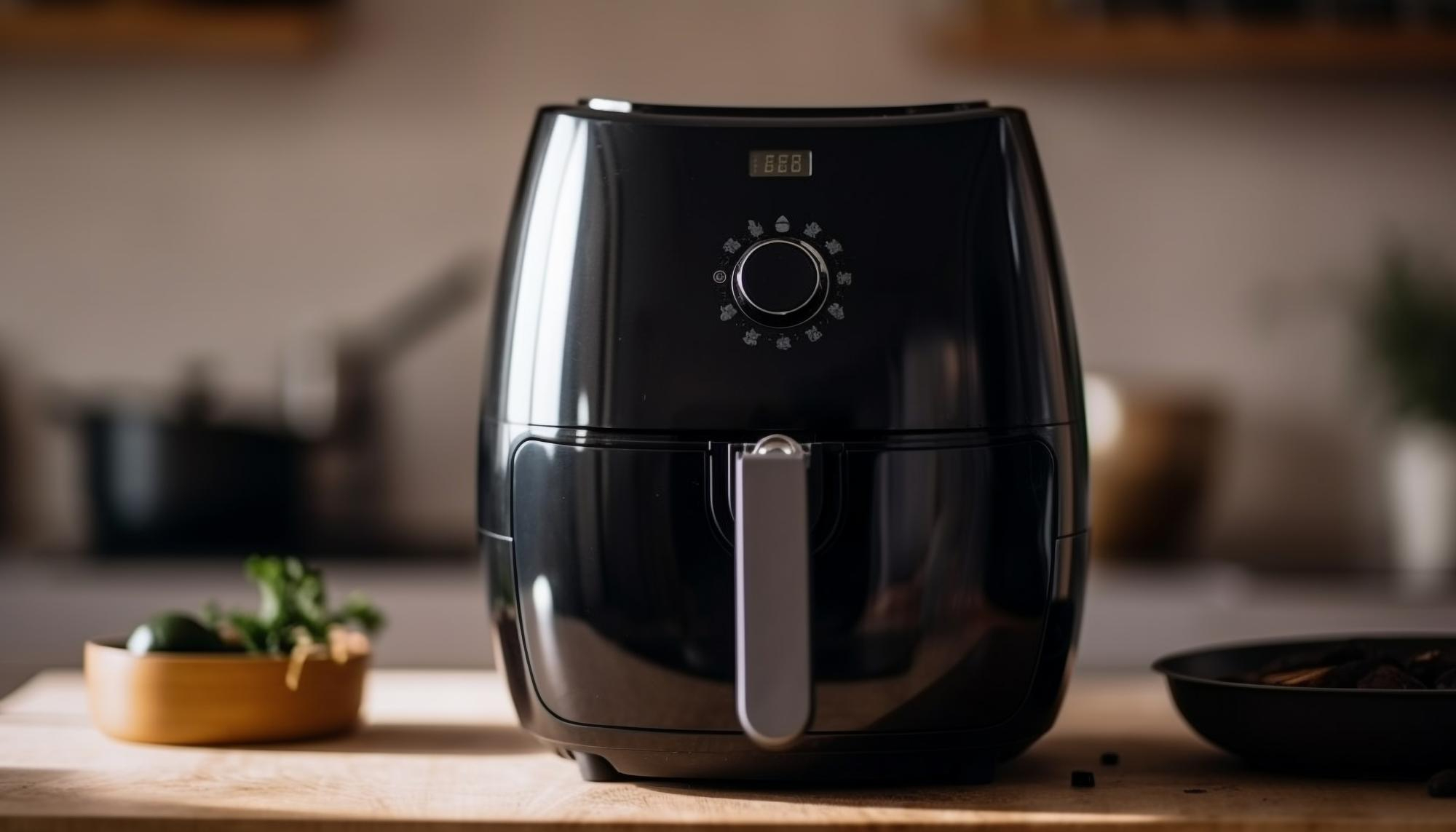 O truque com bicarbonato que faz a airfryer ficar novinha em folha