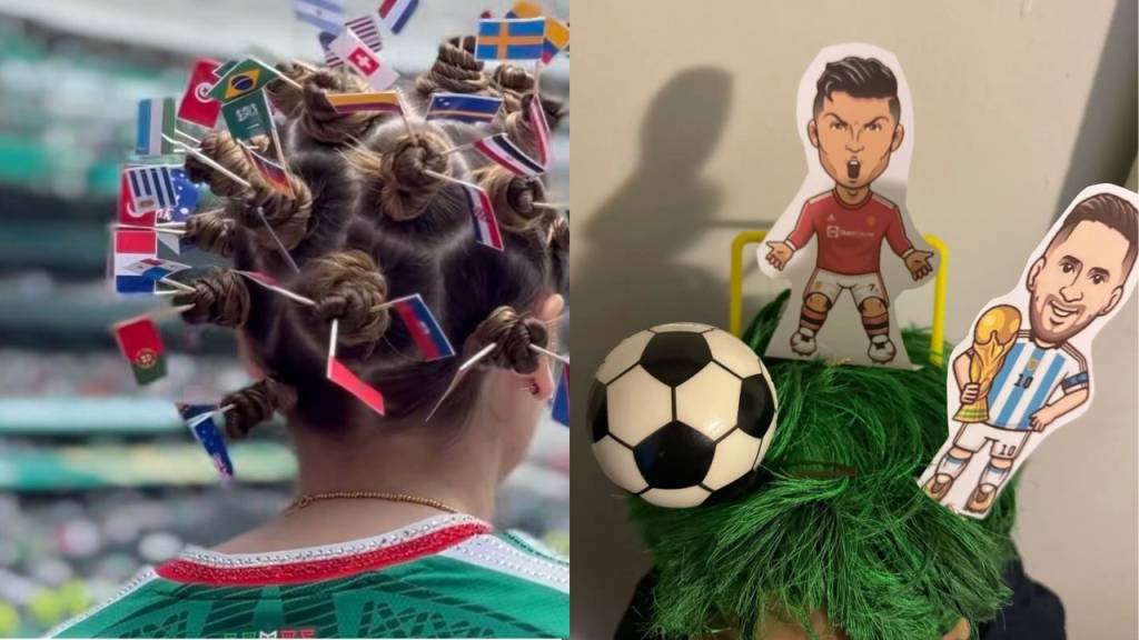 7 ideias criativas de cabelo maluco da Copa do Mundo que você faz em minutos