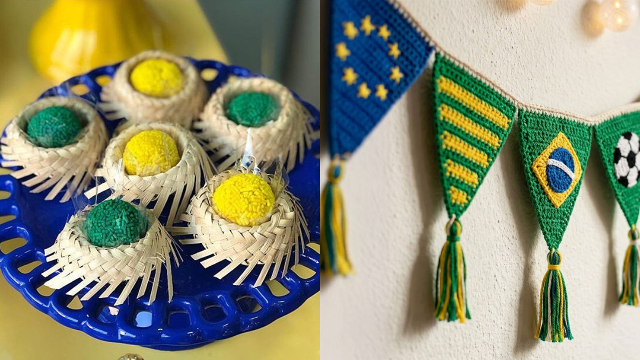 Decoração de Festa Junina verde e amarela: ideias criativas para entrar no clima da Copa