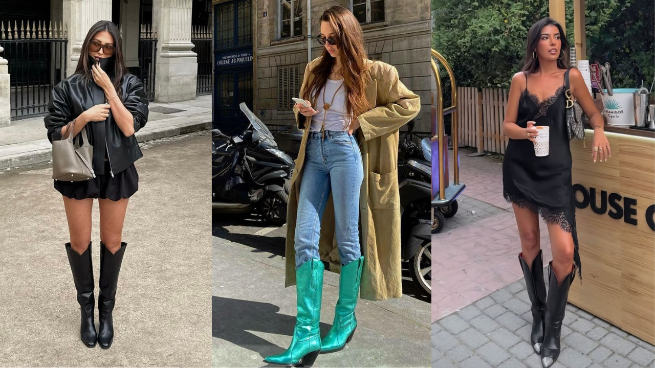 12 formas elegantes de usar bota cowboy além das festas juninas