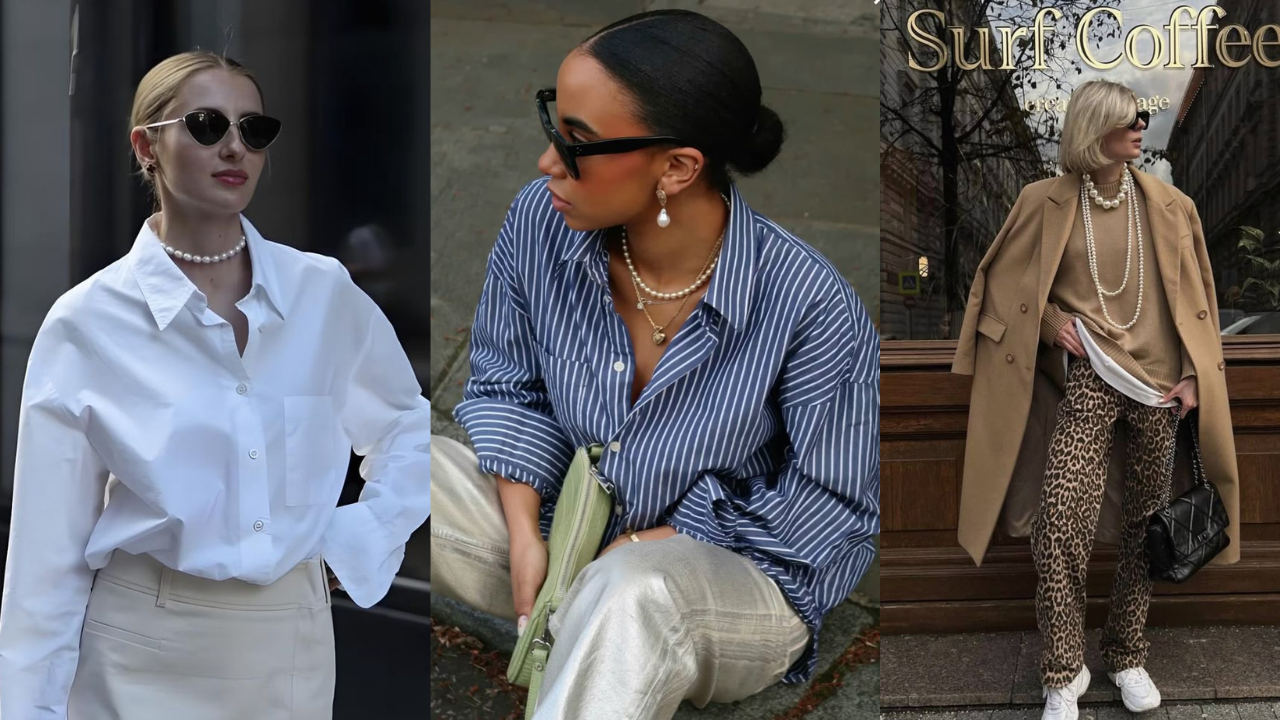 6 looks com colar de pérolas que dão cara de mulher rica