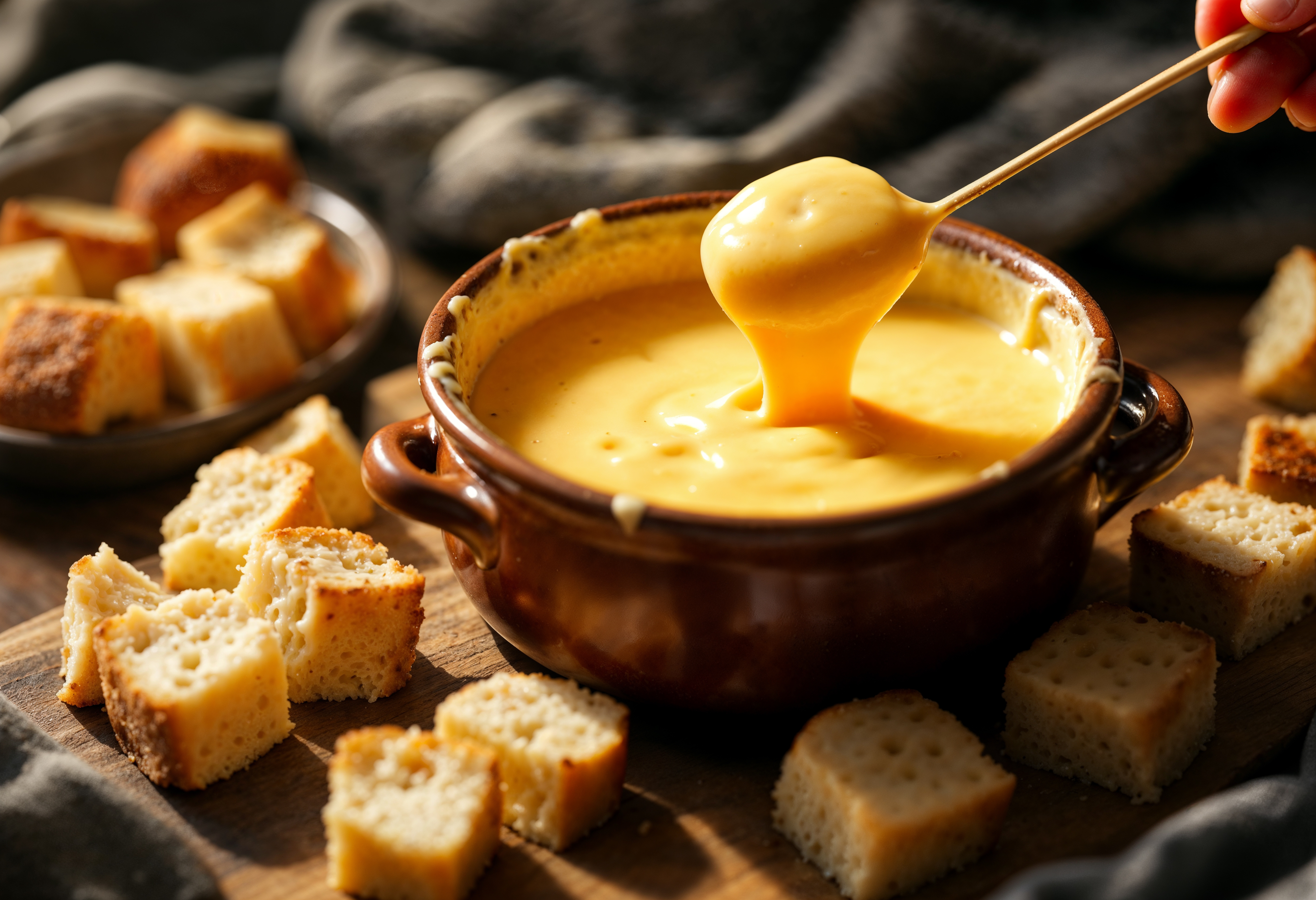 Fondue perfeito: Chef do Bistrot de Paris ensina receitas de queijo e chocolate