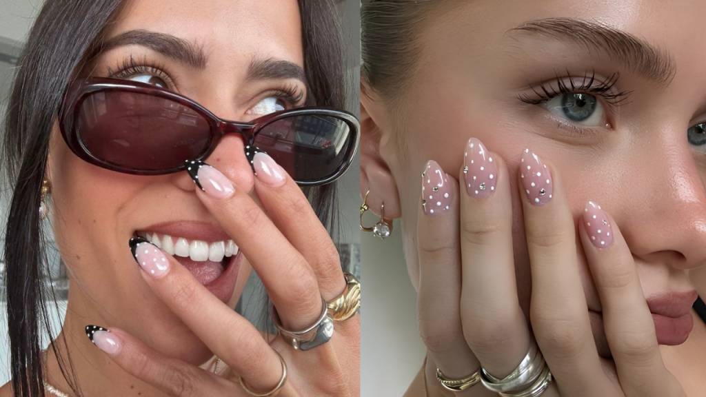 10 unhas com bolinhas reinventadas para apostar no inverno