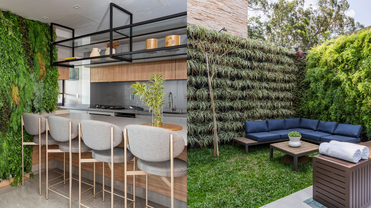 5 ideias de jardim vertical para deixar a casa mais verde e aconchegante